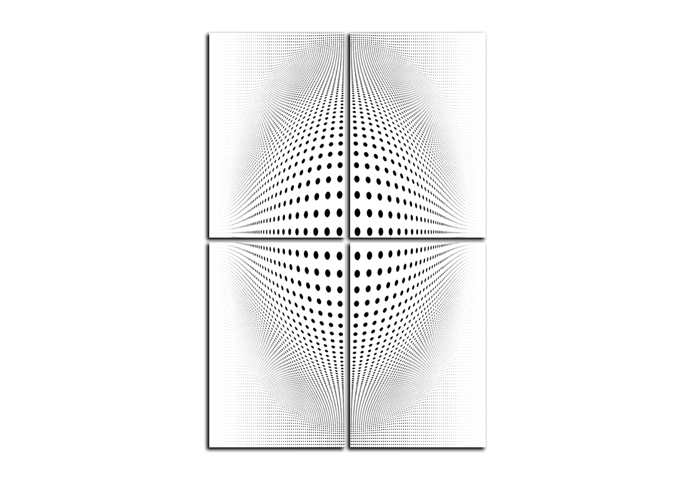 Obraz na plátně - Abstraktní geometrická sfera - obdélník Obraz na plátně - Abstraktní geometrická sfera - obdélník